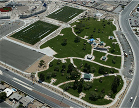 Aerial View Freedom Park Main